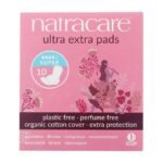 NATRACARE | Σερβιέτες ultra με φτερά για μεγάλη ροή (10τεμ.)