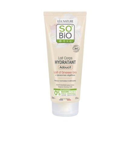 SO’BIO ÉTIC | Λοσιόν Σώματος Ενυδάτωσης – Με βιολογικό γάλα γαϊδούρας 200ml