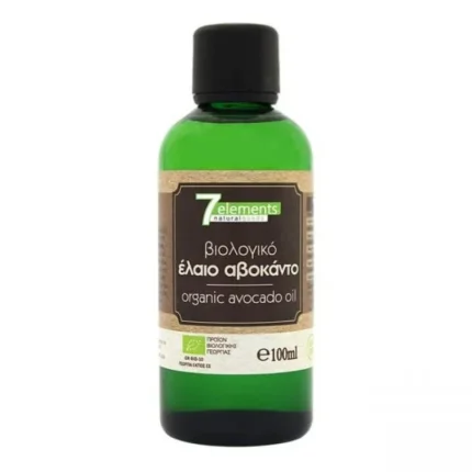 Βιολογικό Έλαιο Αβοκάντο 7elements 100ml