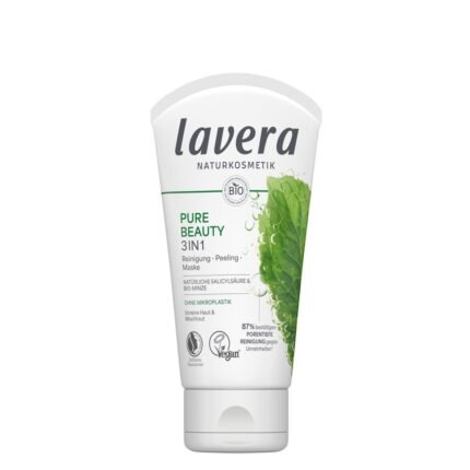 LAVERA | Pure Beauty 3 IN 1 Wash • Scrub • Mask – Pure Beauty 3 Σε 1 Καθαρισμός • Απολέπιση • Μάσκα (125ml)