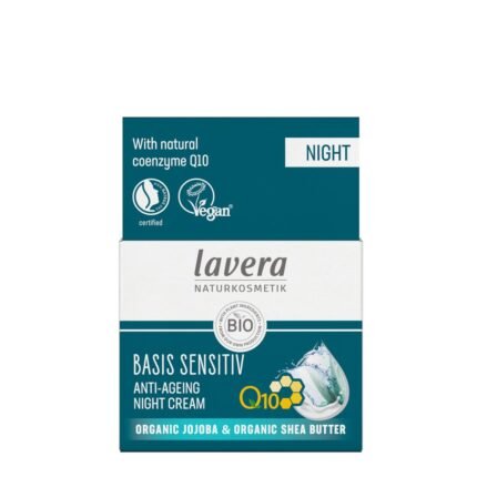 LAVERA | Q10 Κρέμα Νυκτός Basis (με αντιγηραντική δράση) 50ml