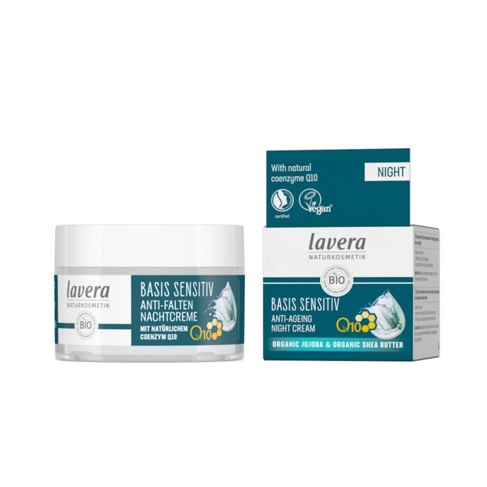 LAVERA | Q10 Κρέμα Νυκτός Basis (με αντιγηραντική δράση) 50ml - Image 3