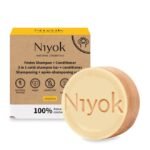 NIYOK | Στερεό Σαμπουάν & Conditioner Vitamina – Με άρωμα εσπεριδοειδών, 80 g