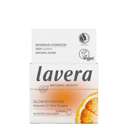 Lavera | Glow By Nature Κρέμα Βιταμίνης C 3σε1 – 50 ml