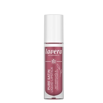 Lavera | Pure Satin Υγρό Κραγιόν Wild Mauve 03 – 4ml