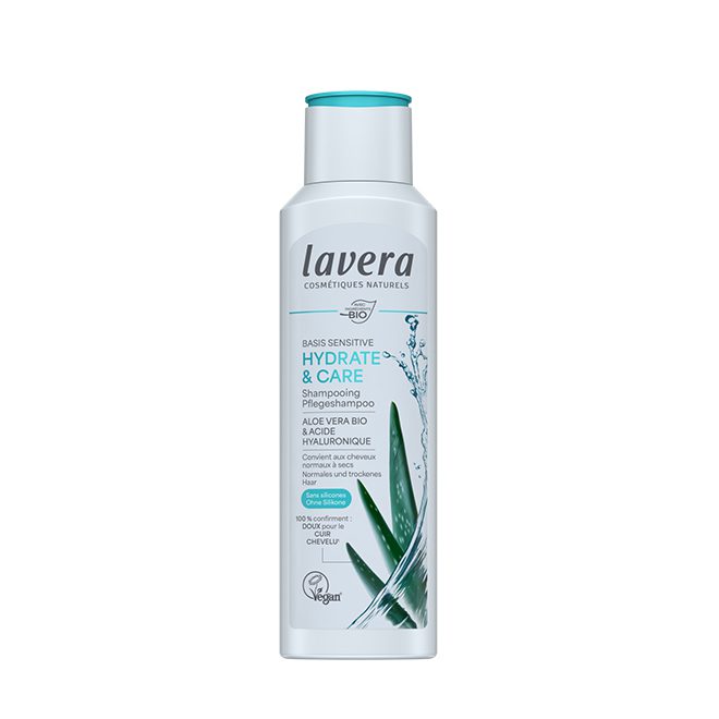 hydrate-care-basis-lavera LAVERA | Basis Sensitive Σαμπουάν Ενυδάτωσης & Περιποίησης – Hydrate & care Shampoo 250ml - Image 1