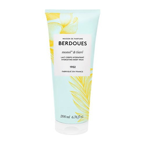 LAIT-CORPS-BODY-MILK-without-glow500x500-1 Berdoues Κρέμα Σώματος Monoï-Tiaré (Χωρίς Λάμψη) 200 ml - Image 1
