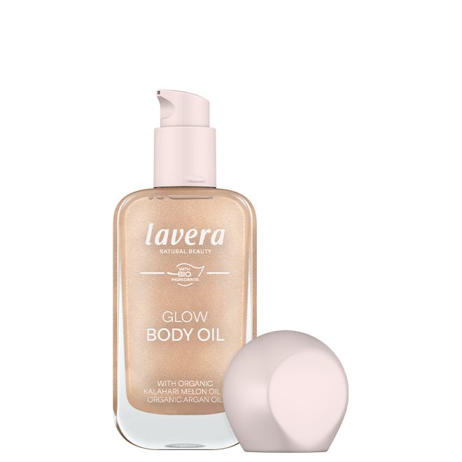 lavera-glow-body-oil-nude Lavera | GLOW BODY OIL HONEY GLOW 02 – 100ml - Image 1
